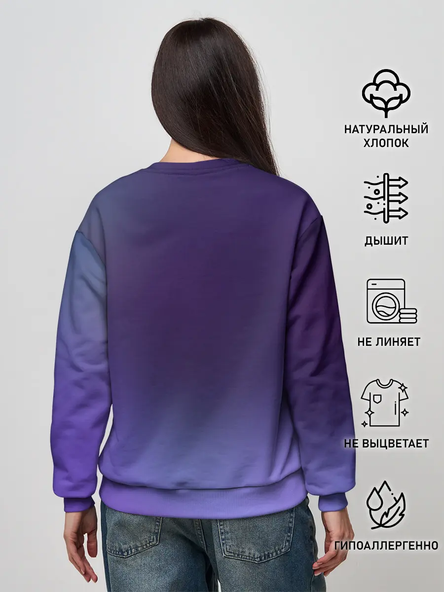 Женский свитшот / Киса