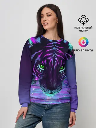 Женский свитшот / Киса