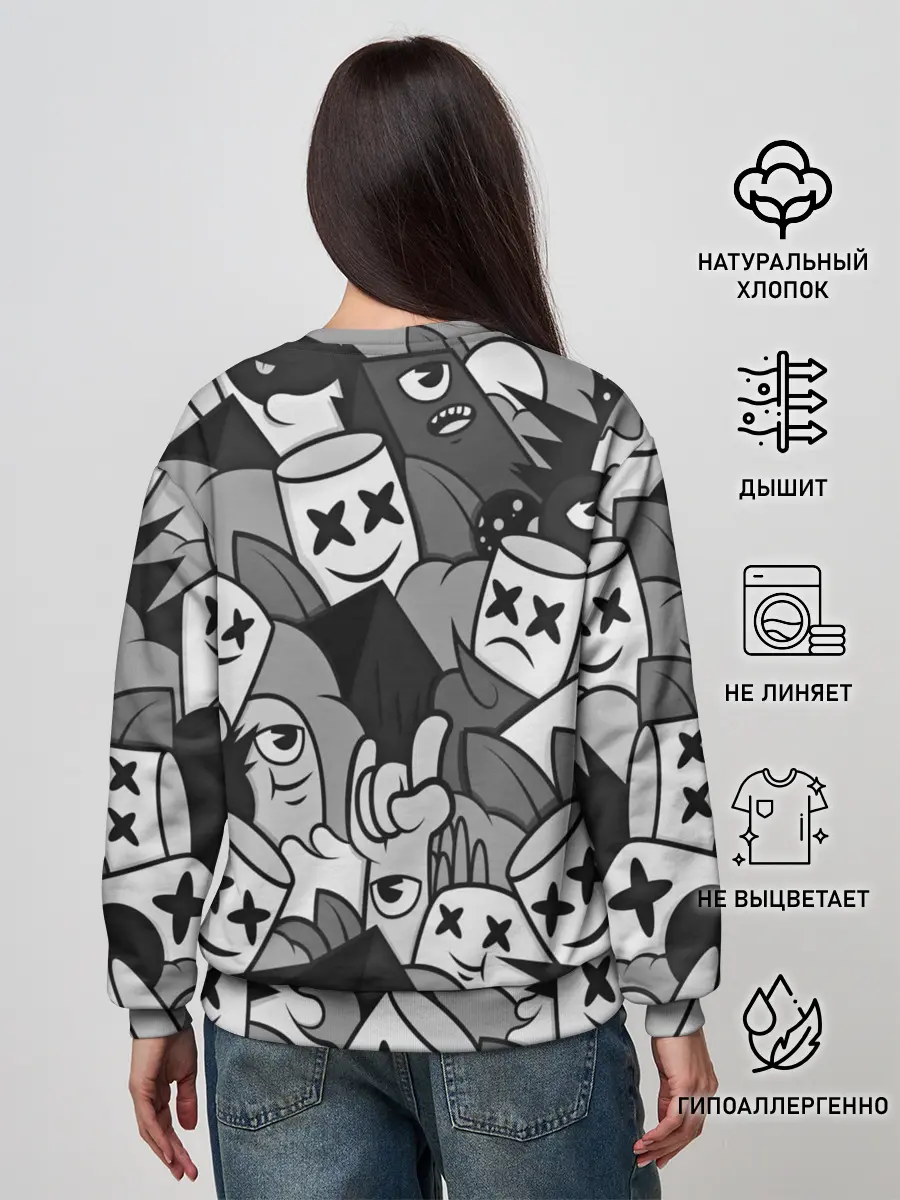 Женский свитшот / Marshmello