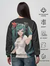Женский свитшот / Хацуне Мику с протянутой рукой