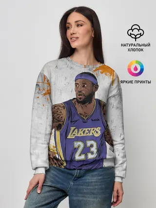 Женский свитшот / Леброн Джеймс