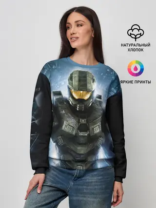 Женский свитшот / Halo