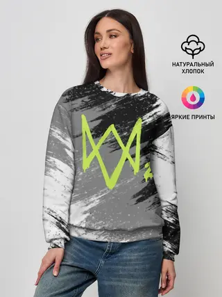 Женский свитшот / WATCH DOGS 2