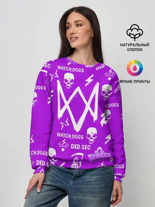 Женский свитшот / WATCH DOGS 2