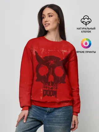 Женский свитшот / Doom