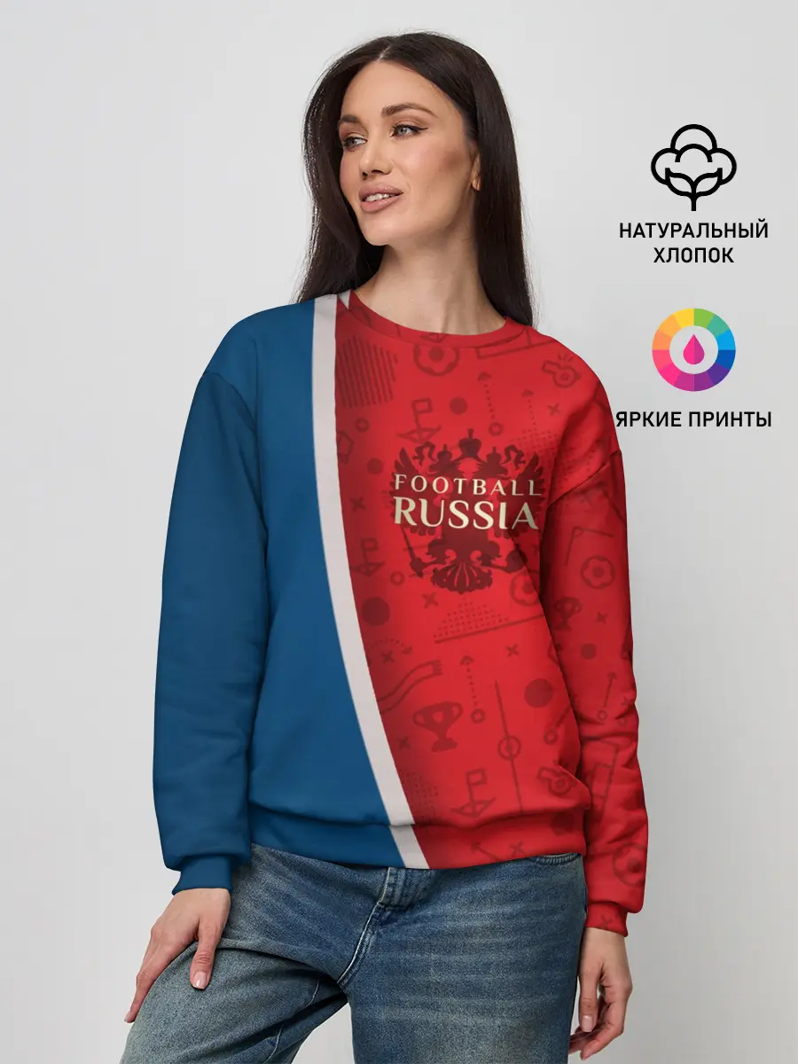 Женский свитшот / Football Russia