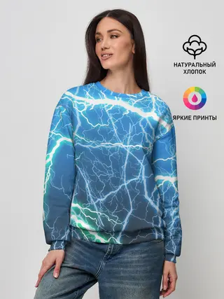 Женский свитшот / РАЗРЯДЫ МОЛНИЙ