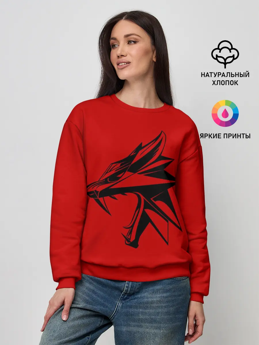 Женский свитшот / Ведьмак