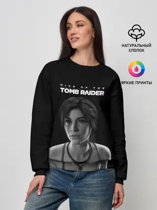 Женский свитшот / Rise if The Tomb Raider