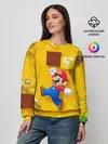 Женский свитшот / Супер Марио