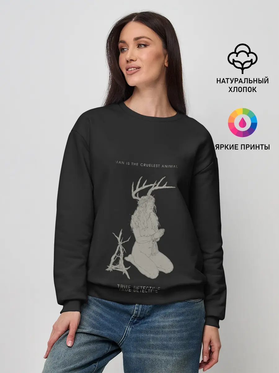 Женский свитшот / TRUE DETECTIVE