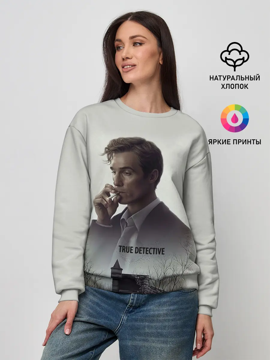 Женский свитшот / True Detective