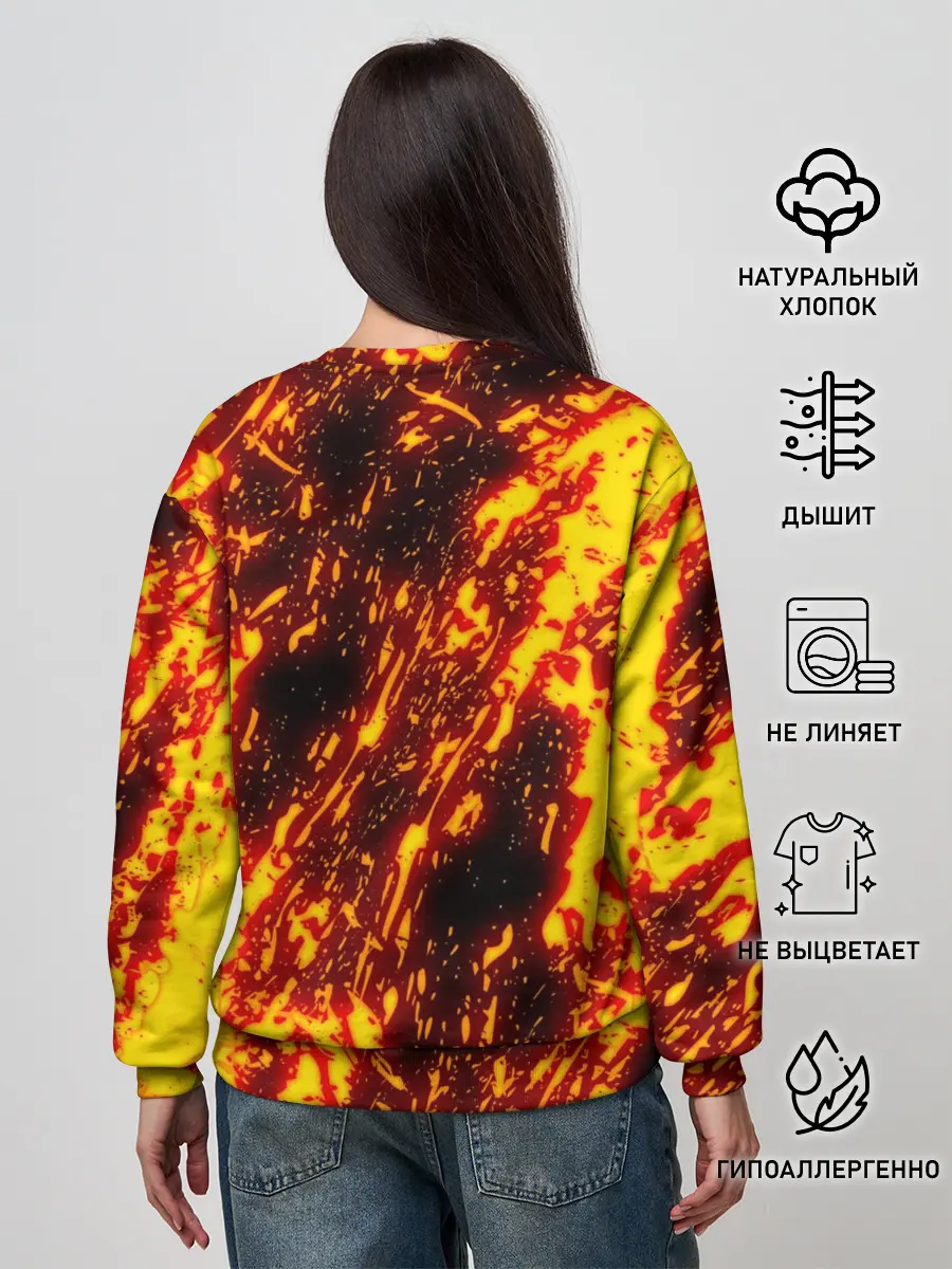 Женский свитшот / DOOM THE CRUCIBLE | ДУМ