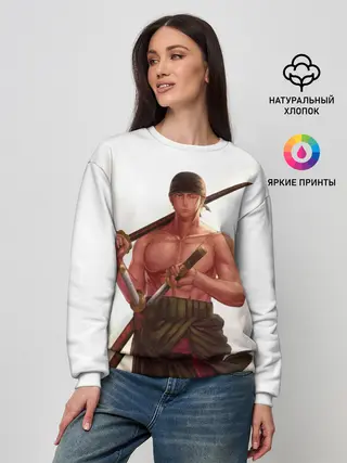 Женский свитшот / One Piece - Zoro