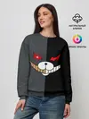 Женский свитшот / KUROKUMA x MONOKUMA