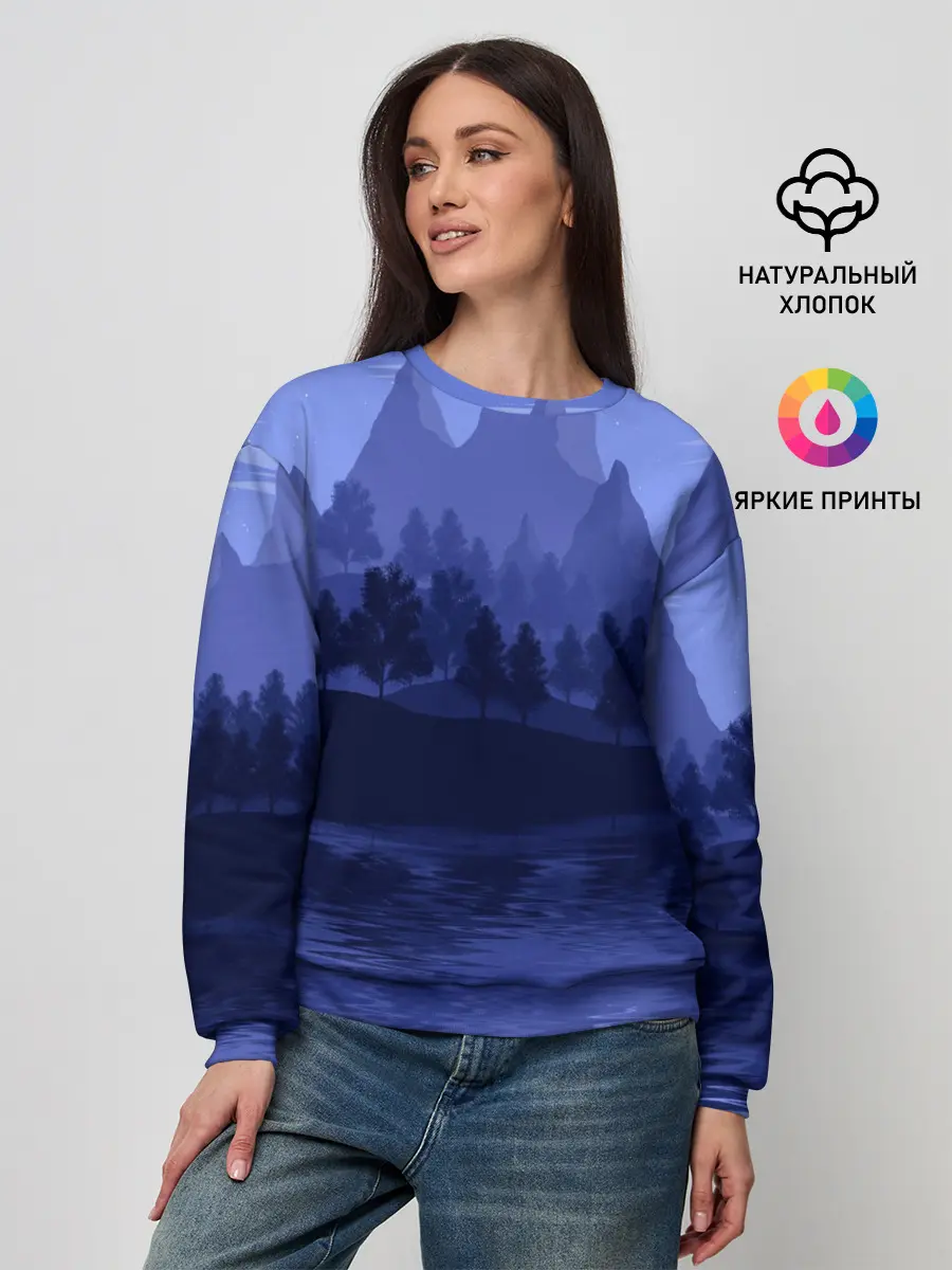 Женский свитшот / Firewatch