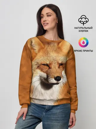 Женский свитшот / Лисичка