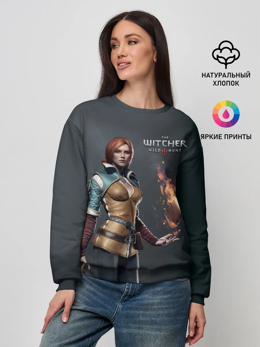 Женский свитшот / The Witcher 3