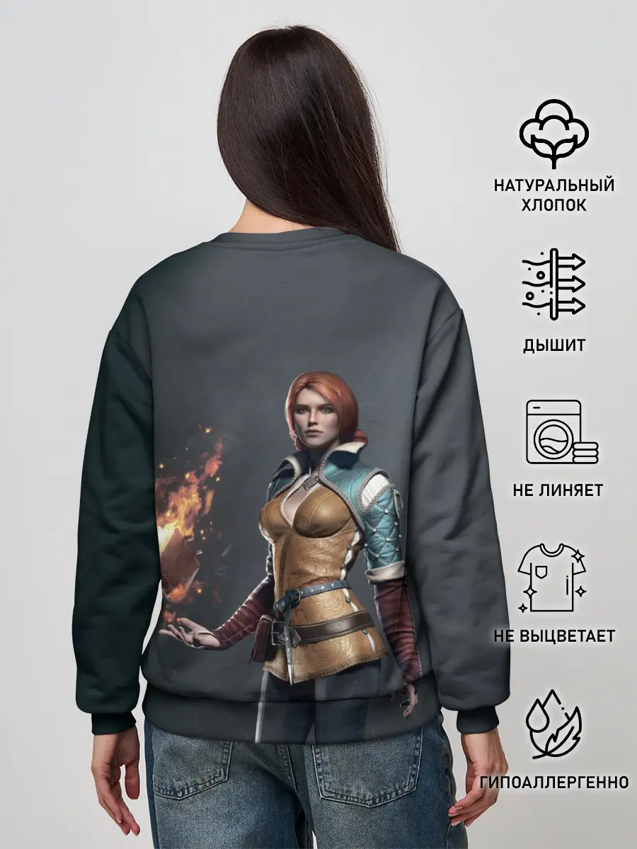 Женский свитшот / The Witcher 3