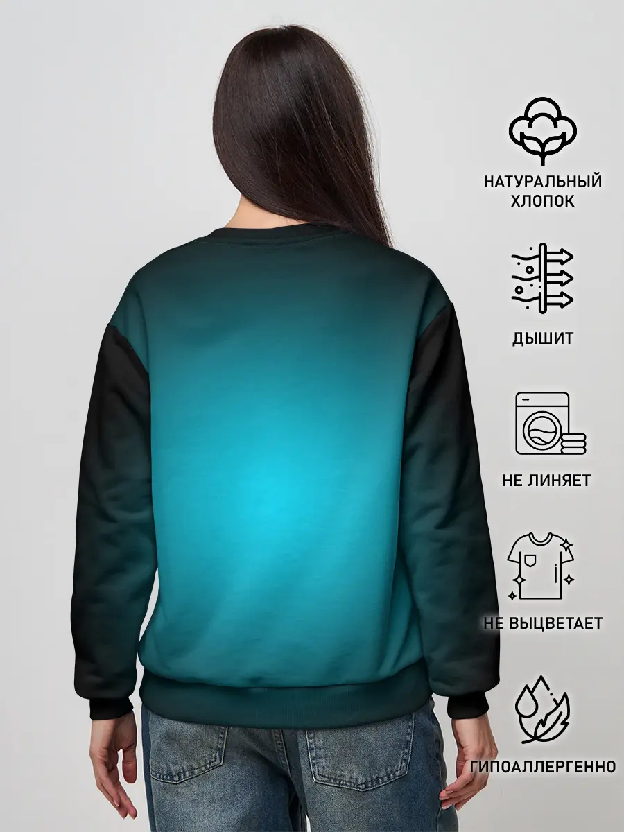 Женский свитшот / QUANTUM JONES SODA