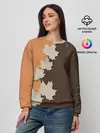 Женский свитшот / ОСЕННИЕ ЛИСТЬЯ