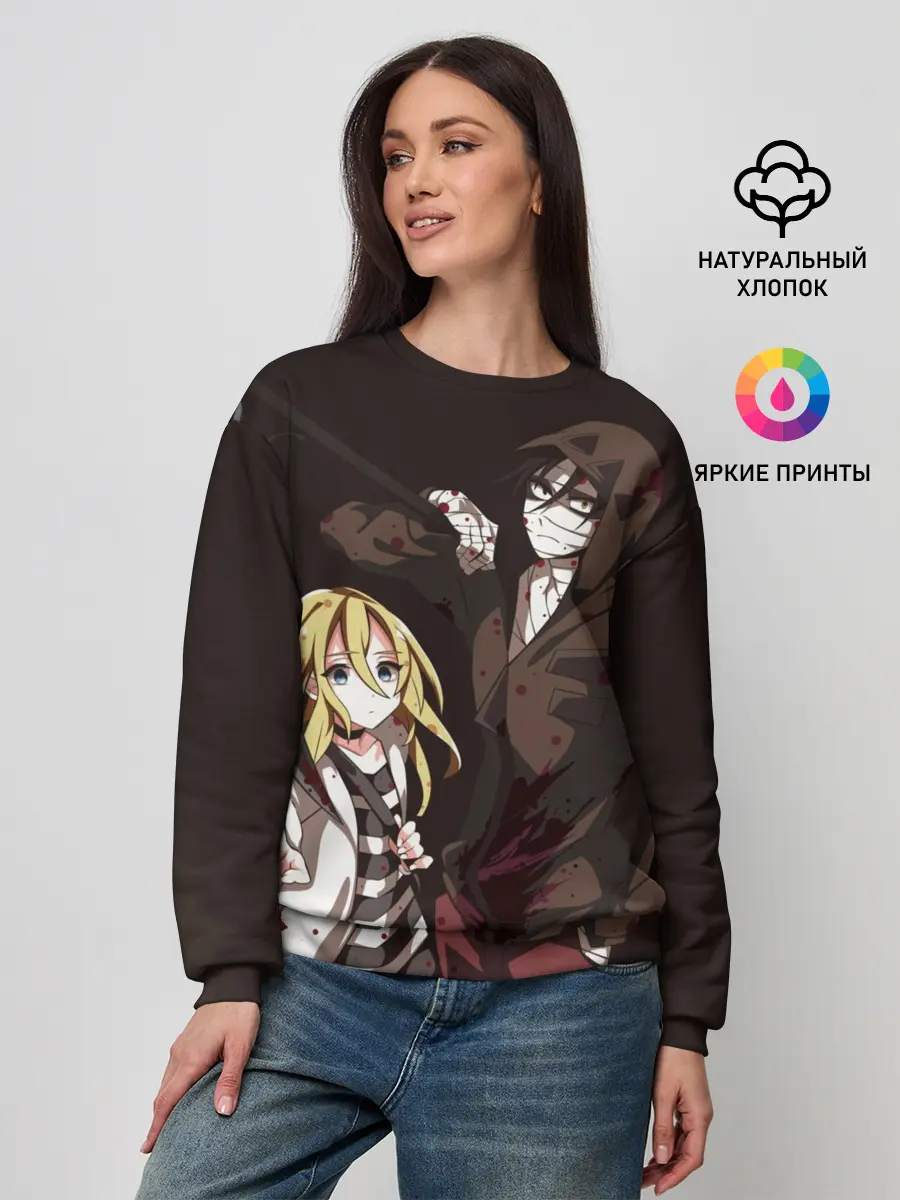 Женский свитшот / Рейчел и Зак