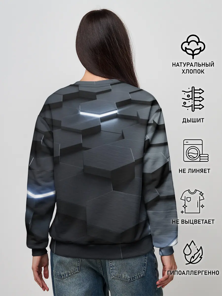 Женский свитшот / НАНО СОТЫ