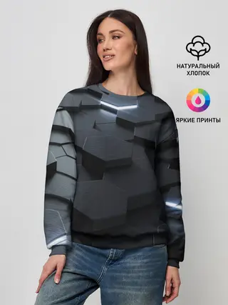 Женский свитшот / НАНО СОТЫ