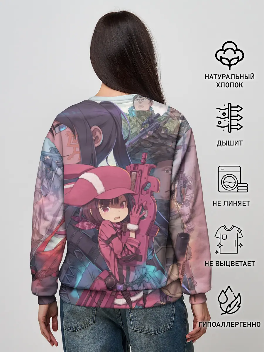 Женский свитшот / Призрачная пуля