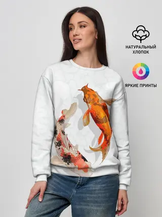 Женский свитшот / Приношу удачу