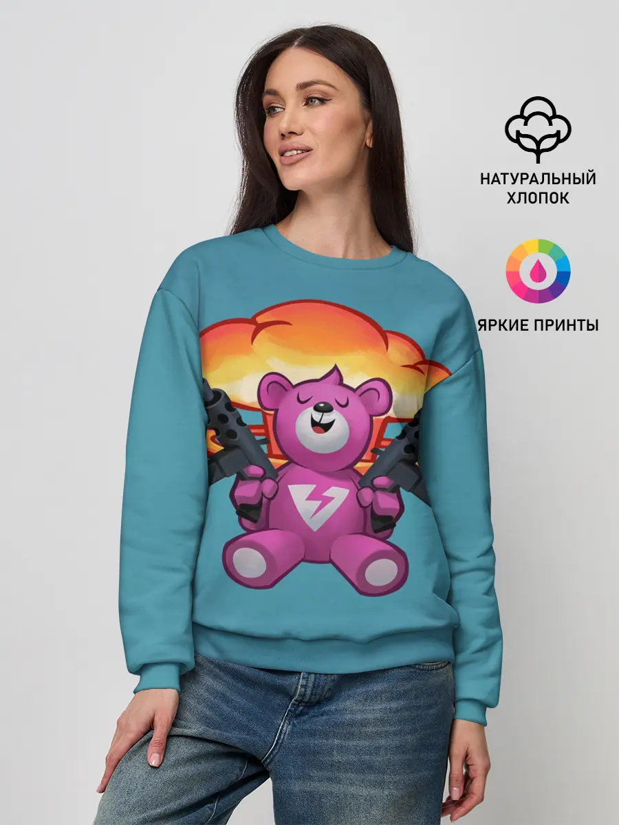 Женский свитшот / Fortnite Bear
