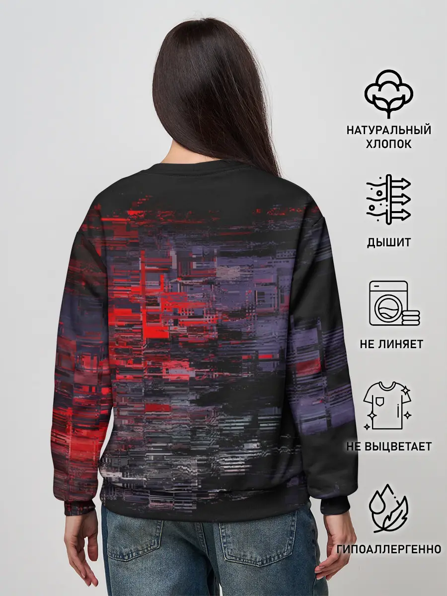 Женский свитшот / CyberPunk 2077