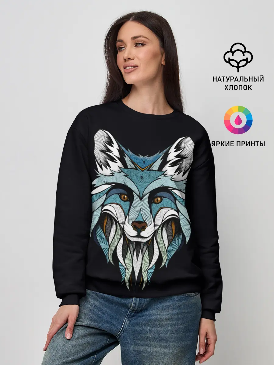 Женский свитшот / Лис
