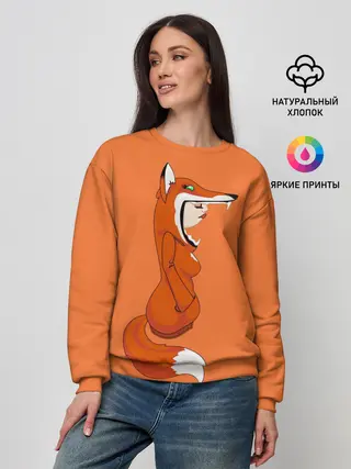 Женский свитшот / Барышня Лиса