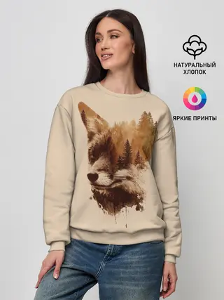 Женский свитшот / Лесной Лис