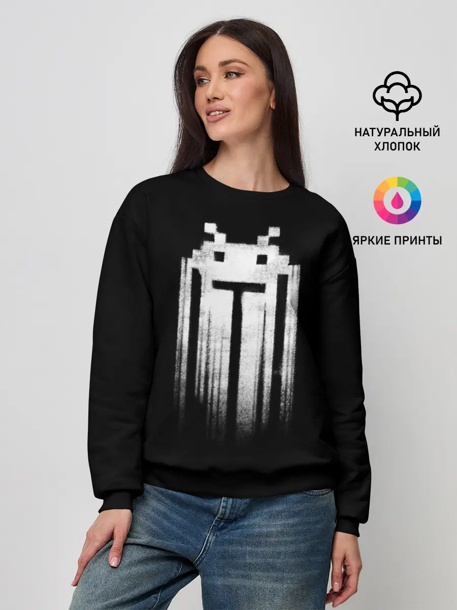 Женский свитшот / Space Invaders