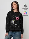 Женский свитшот / Homer Spaceman