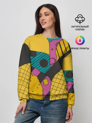 Женский свитшот / кошмар перед рождеством Салли