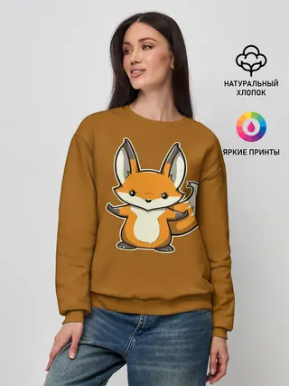 Женский свитшот / Дерзкий Лис