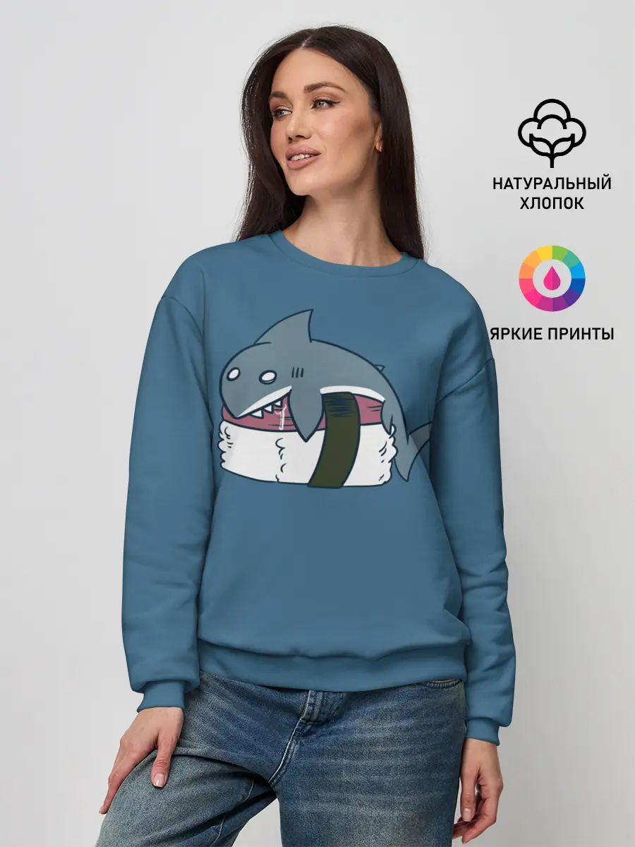 Женский свитшот / Суши