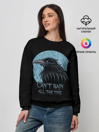 Женский свитшот / Ворон