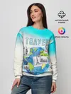 Женский свитшот / Путешествуй!