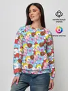 Женский свитшот / BTS BT21 STICKERS