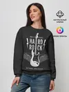 Женский свитшот / HARD ROCK ГИТАРА
