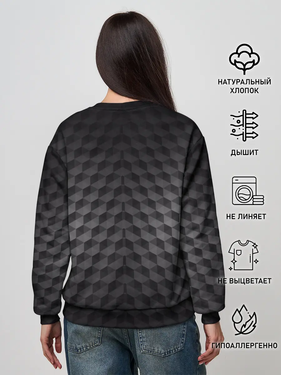 Женский свитшот / PUBG Carbon