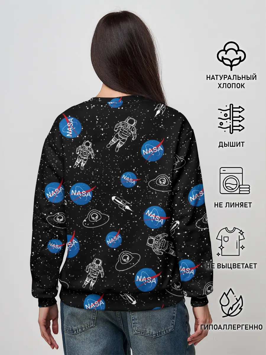 Женский свитшот / NASA