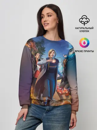 Женский свитшот / Doctor who