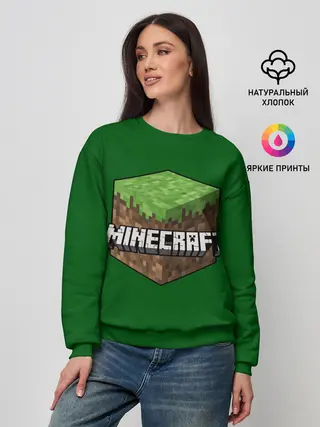 Женский свитшот / Minecraft