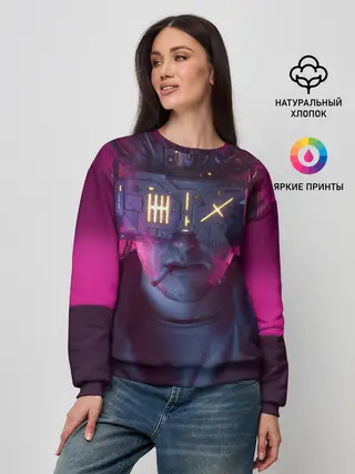 Женский свитшот / Нейромант