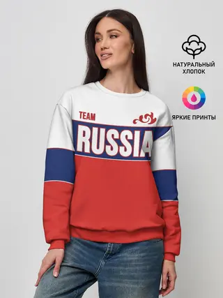 Женский свитшот / Team Russia
